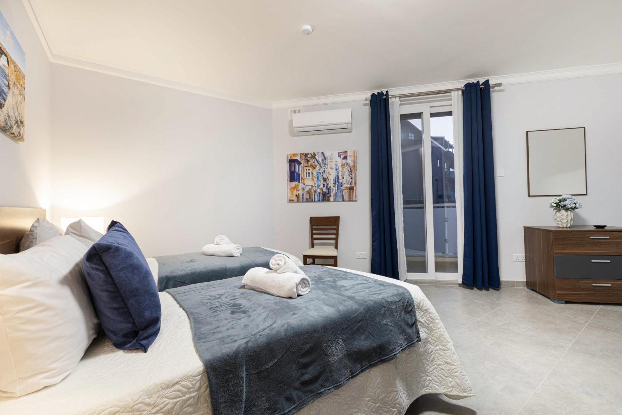 Luxurious & Spacious 2Bd Accomodation At The Podium - Yacht Marina Area, Close To Valletta Msida Ngoại thất bức ảnh